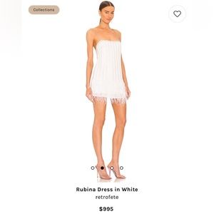 Retrofete -White Rubina Dress